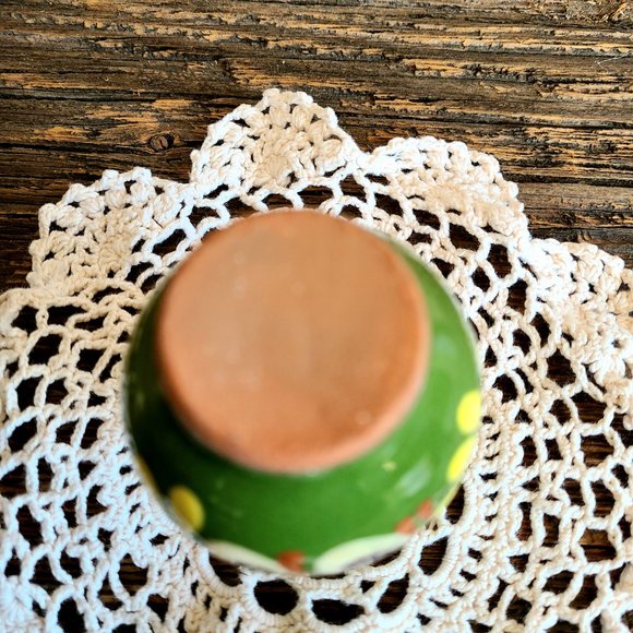 Harkany small Hungarian ceramic bud vase. - Picture 5 of 5